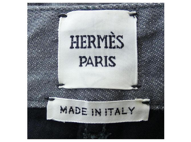 Jeans Hermès Marrone - vista 4