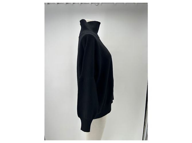 Leetha Schwarzer Pullover aus Kaschmir - Ansicht 3