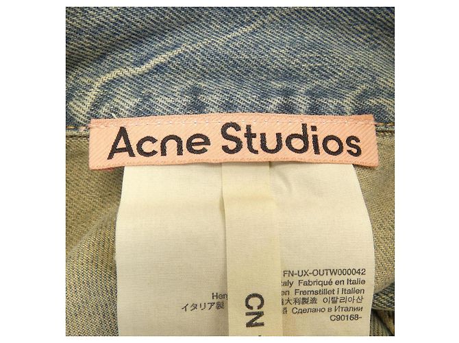 Jaqueta de denim Acne Studios FN-UX-OUTW000042 - vista 4
