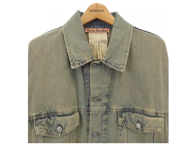 Jaqueta de denim Acne Studios FN-UX-OUTW000042 - vista 5