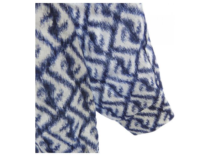 Fendi Hemd Weiß Blau - Ansicht 6