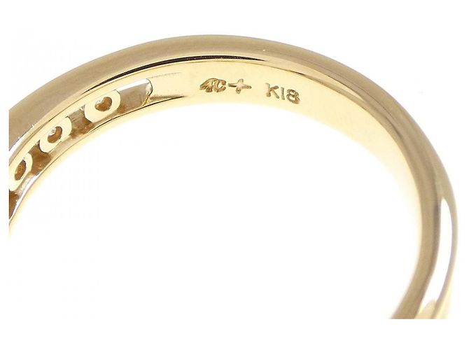 Autre Marque 4℃ Au750 Diamantring Golden - Ansicht 4