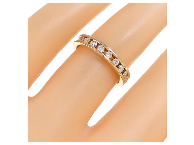 Autre Marque 4℃ Au750 Diamantring Golden - Ansicht 5