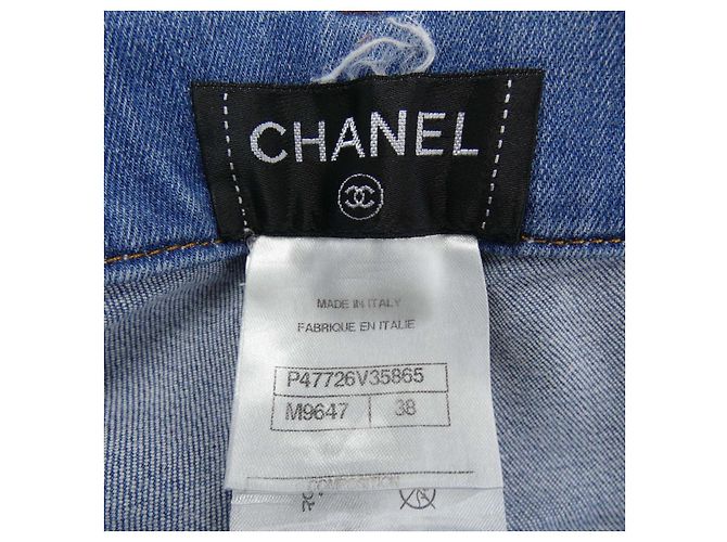 Timeless Jeans Chanel P47726V35865 14P Blu - vista 4