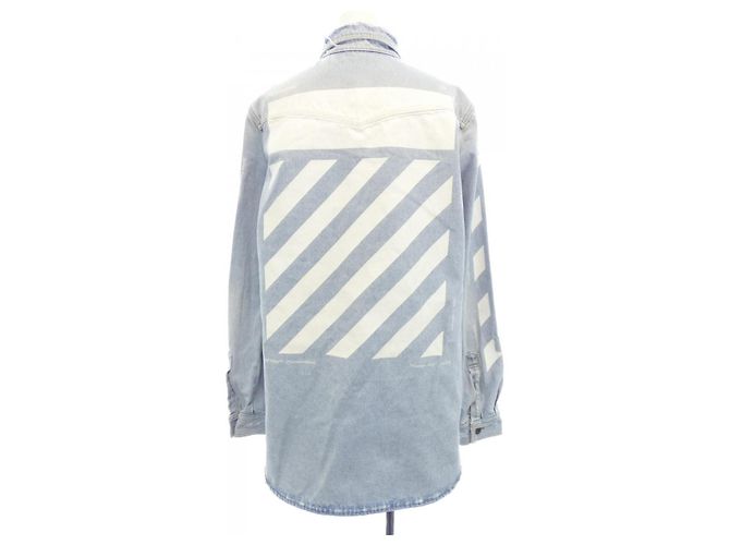 Off White Jaqueta de denim Off-White OMYD001S18386023 - vista 2
