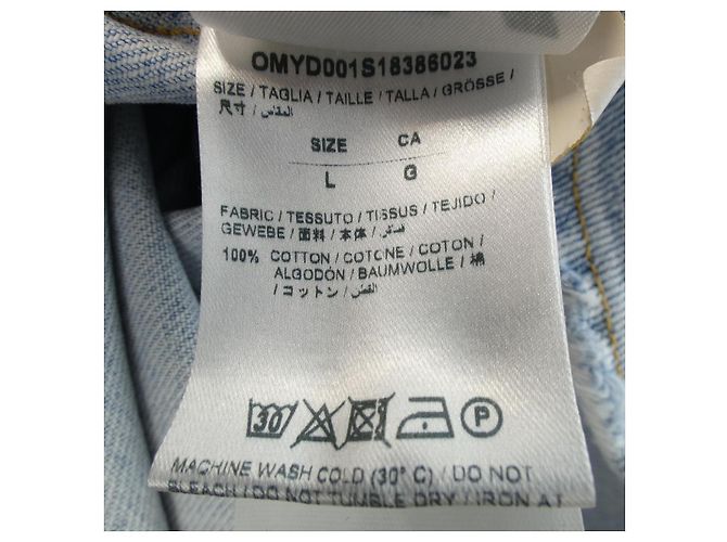 Off White Jaqueta de denim Off-White OMYD001S18386023 - vista 3