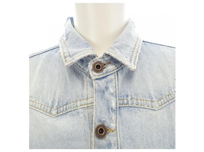Off White Jaqueta de denim Off-White OMYD001S18386023 - vista 5