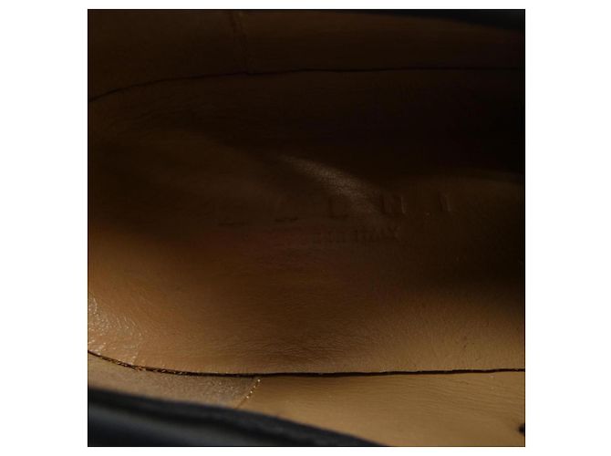 Marni Lederschuhe Schwarz Beige - Ansicht 6