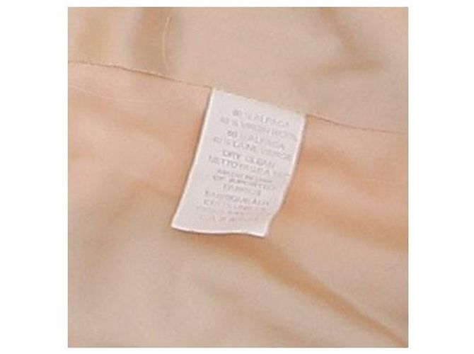 Marc Jacobs Abrigo beige de piel de alpaca - vista 5