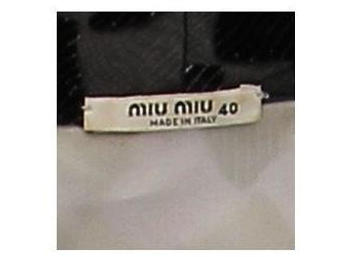 Miu Miu Kleid aus schwarzer Viskose - Ansicht 6