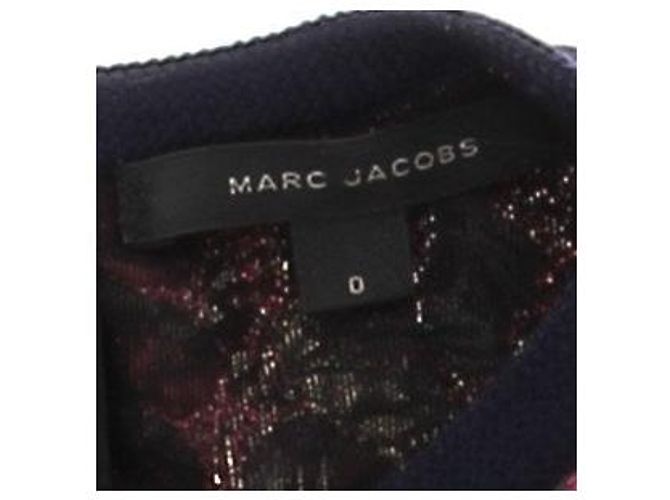 Marc Jacobs Ärmelloses Kleid grau/rosa/gold Blau - Ansicht 6