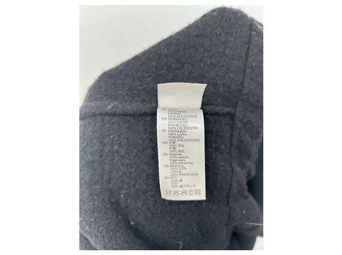 Preen By Thornton Bregazzi Braun-schwarzer kariert Wollmantel - Ansicht 5