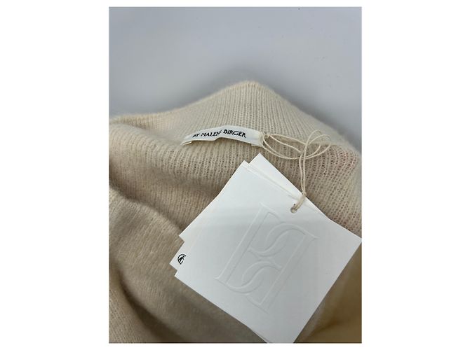 Falda beige de poliéster By Malene Birger - vista 5
