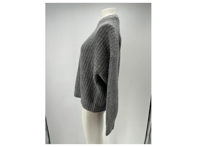 Filippa K Alpaka Pullover Grau M - Ansicht 4