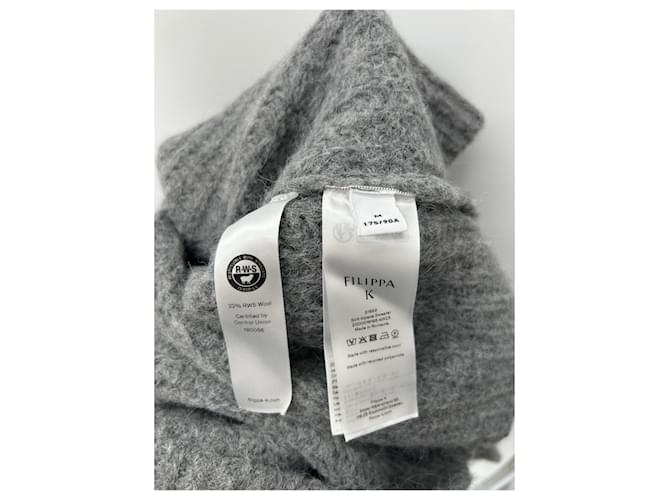 Filippa K Alpaka Pullover Grau M - Ansicht 8