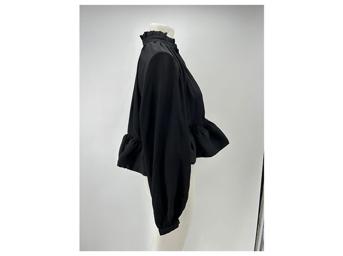Autre Marque Camicia nera MALINA S Nero - vista 3