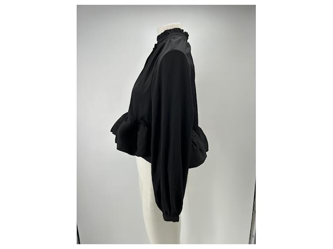 Autre Marque Camicia nera MALINA S Nero - vista 4