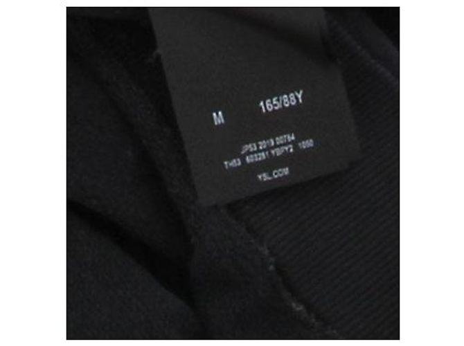 Saint Laurent Dunkelgrauer Hoodie - Ansicht 6