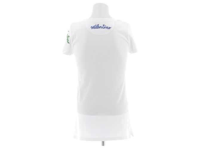 Valentino Garavani Camiseta blanca con perlas Blanco - vista 2