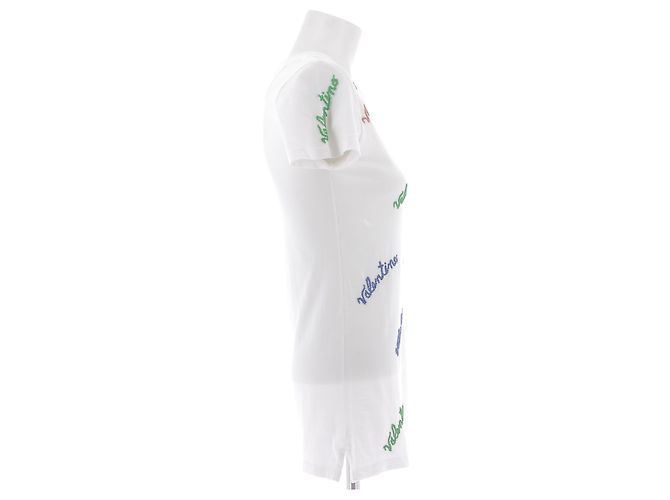 Valentino Garavani Camiseta blanca con perlas Blanco - vista 3