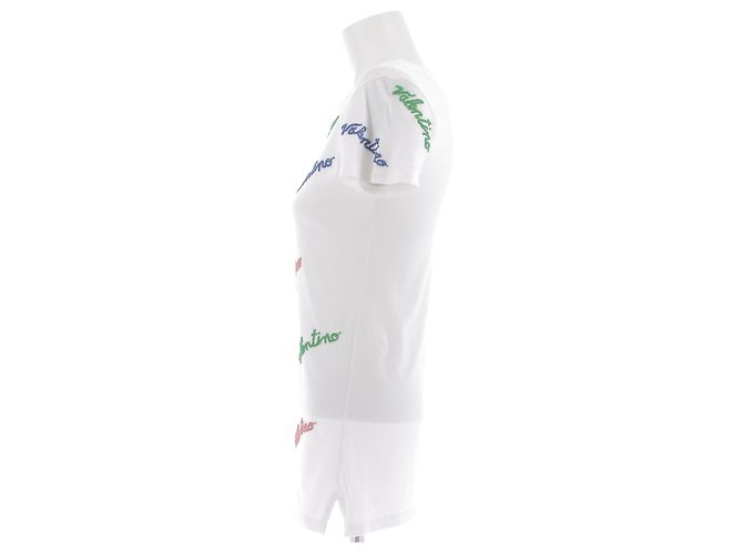 Valentino Garavani Camiseta blanca con perlas Blanco - vista 4