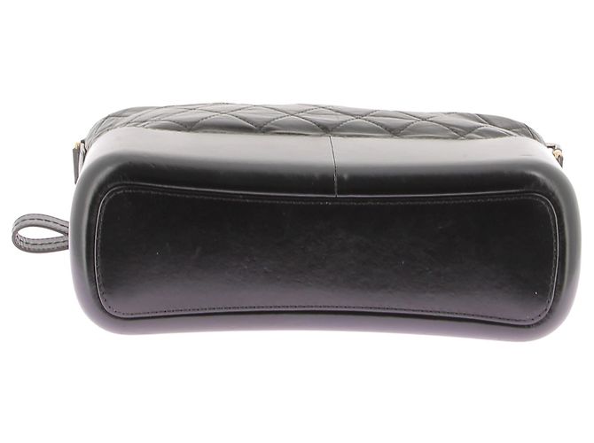 Chanel Schwarze Lederhandtasche "Gabrielle" - Ansicht 6