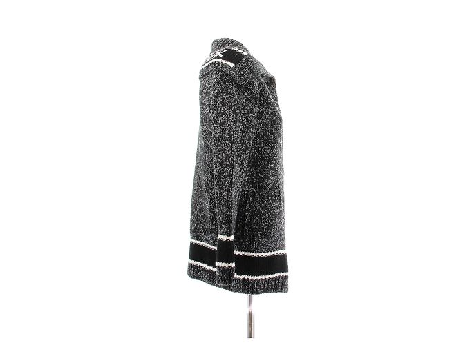 Christian Dior Weste aus Wolle und Kaschmir-Mischung Schwarz - Ansicht 3