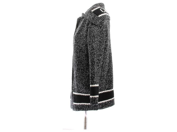 Christian Dior Weste aus Wolle und Kaschmir-Mischung Schwarz - Ansicht 4