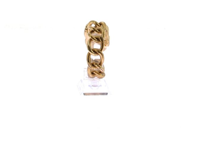 Chanel Bracciale dorato con chiusura CC D'oro - vista 5