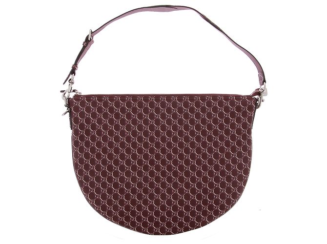 Gucci Borsa a spalla bordeaux Bordò - vista 2