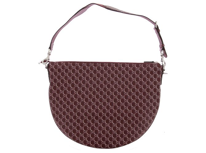 Gucci Borsa a spalla bordeaux Bordò - vista 3