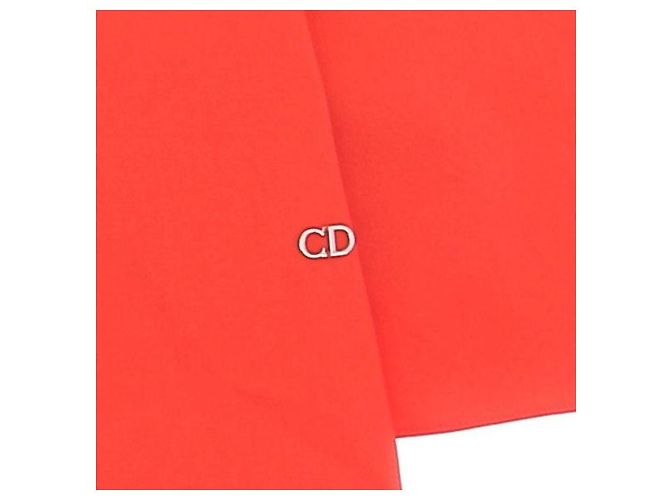 Camisa sin mangas Christian Dior naranja de algodón - vista 5