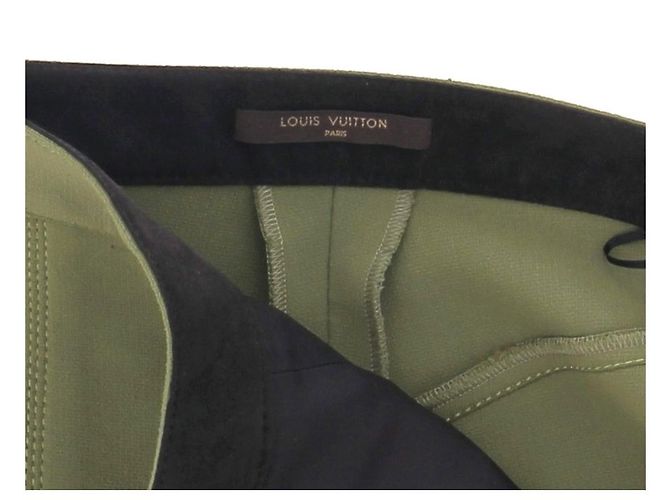 Louis Vuitton Khakihose mit goldenen Details - Ansicht 5