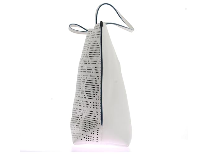 Dior Borsa tote bianca traforata Bianco - vista 3