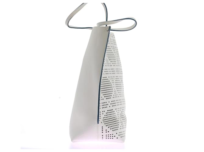 Dior Borsa tote bianca traforata Bianco - vista 4
