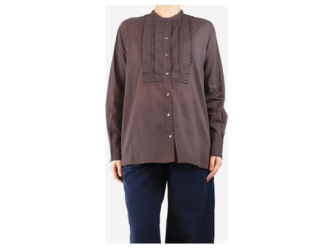 Soeur Camisa Eleanore de chocolate - talla UK 8 Castaño - vista 3