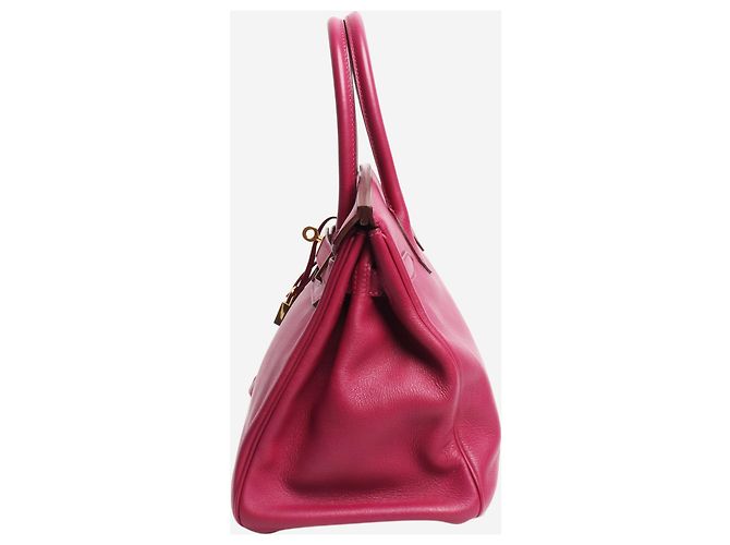 Hermès Bolsa Birkin 30 roxa 2011 Roxo - vista 2