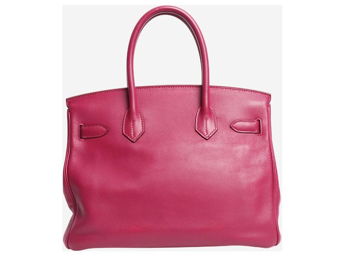 Hermès Bolsa Birkin 30 roxa 2011 Roxo - vista 3