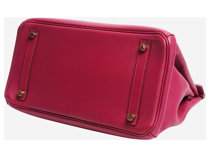 Hermès Bolsa Birkin 30 roxa 2011 Roxo - vista 4
