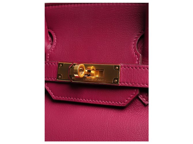 Hermès Bolsa Birkin 30 roxa 2011 Roxo - vista 5