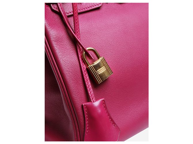 Hermès Bolsa Birkin 30 roxa 2011 Roxo - vista 6