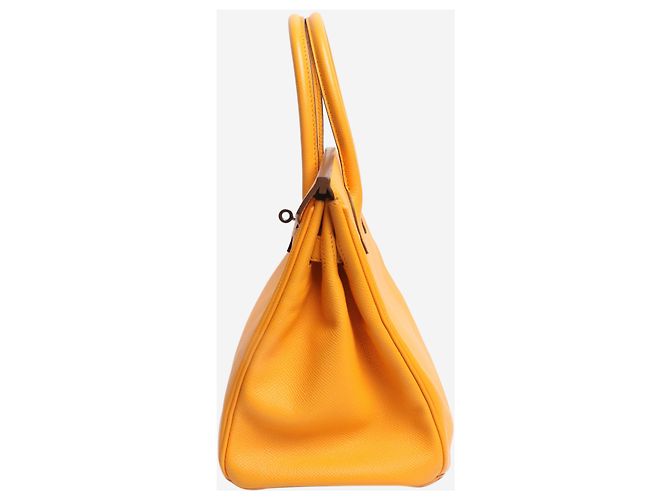Hermès Gelbe Birkin 30 Tasche 2012 - Ansicht 2
