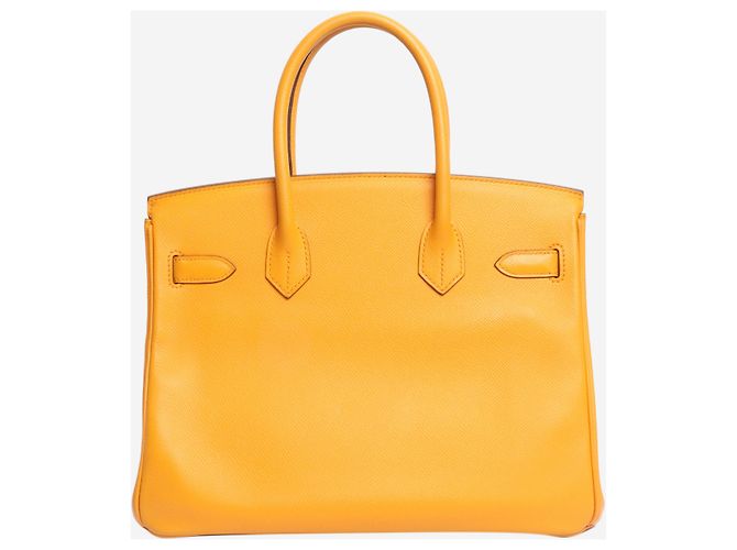 Hermès Gelbe Birkin 30 Tasche 2012 - Ansicht 3