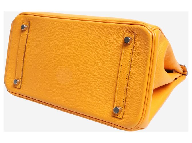 Hermès Gelbe Birkin 30 Tasche 2012 - Ansicht 4