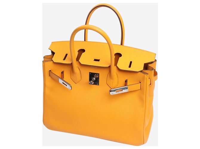 Hermès Gelbe Birkin 30 Tasche 2012 - Ansicht 6