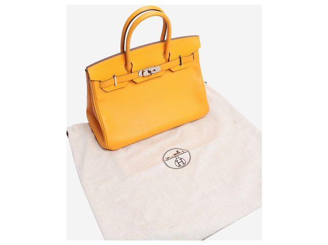 Hermès Gelbe Birkin 30 Tasche 2012 - Ansicht 8