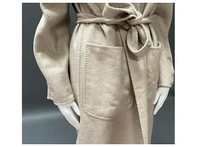 Max Mara Abrigo MaxMara Beige 100% Cachemira - vista 2