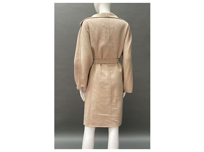 Max Mara Abrigo MaxMara Beige 100% Cachemira - vista 3