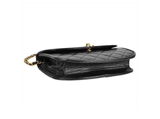 Borsa a Spalla Chanel Matelassé con Catena Nero - vista 5