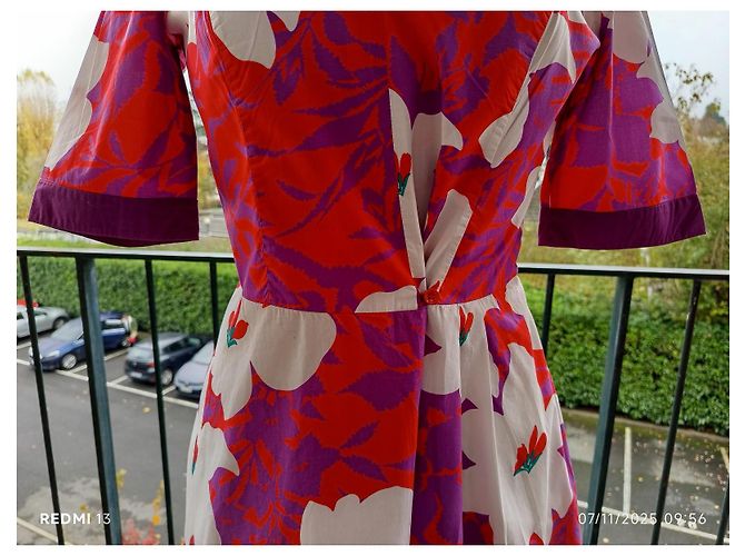 Vestido Etro de algodón con mangas cortas Multicolor - vista 3